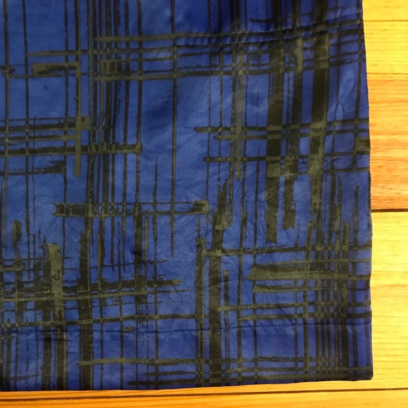 GO International Royal Blue Black Tunic, EUC, XS - Picture 4 of 16